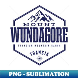 Mount Wundagore - Instant PNG Sublimation Download - Bring Your Designs to Life