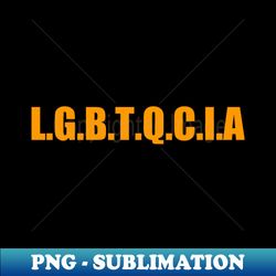 LGBTQCIA Orange - High-Quality PNG Sublimation Download - Boost Your Success with this Inspirational PNG Download