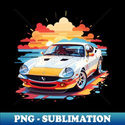 Classic Ferrari - PNG Transparent Sublimation File - Unleash Your Creativity