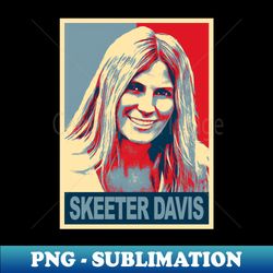 Pop Art Skeeter Davis 2 - High-Quality PNG Sublimation Download - Create with Confidence