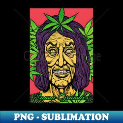 Canna Grannies 57 - Creative Sublimation PNG Download - Bring Your Designs to Life