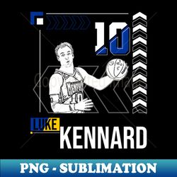 luke kennard  10  White - Instant Sublimation Digital Download - Add a Festive Touch to Every Day