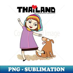Thai Native Lifestyle - PNG Transparent Sublimation File - Perfect for Sublimation Art