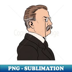 Theodore Roosevelt - Retro PNG Sublimation Digital Download - Create with Confidence