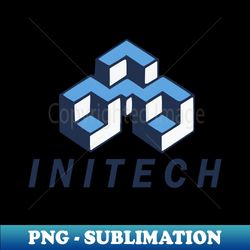 Initech - Trendy Sublimation Digital Download - Vibrant and Eye-Catching Typography