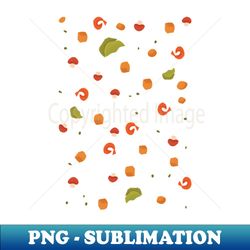 Japanese Food Pattern - Instant PNG Sublimation Download - Perfect for Creative Projects
