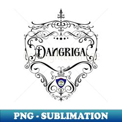 Dangriga Vintage design - PNG Transparent Sublimation Design - Perfect for Personalization