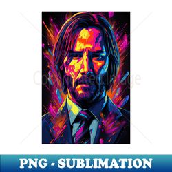 John Wick 4 Pop Art - Modern Sublimation PNG File - Transform Your Sublimation Creations
