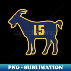 DEN GOAT - 15 - Yellow - Instant Sublimation Digital Download - Create with Confidence