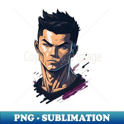 Cristiano ronaldo Anime style - Professional Sublimation Digital Download - Perfect for Sublimation Mastery