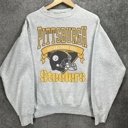 Vintage Pittsburgh Steelers Football Sweatshirt Retro 90s NFL Steelers Shirt tee
