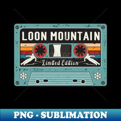 Loon Mountain New Hampshire - Trendy Sublimation Digital Download - Revolutionize Your Designs