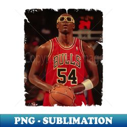 Horace Grant  Horace Grant Vintage Design Of Basketball  70s - Creative Sublimation PNG Download - Defying the Norms