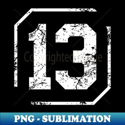 Sport 13 Jersey team  T Shirt Baseball Hockey Basketball soccer football - High-Resolution PNG Sublimation File - Spice Up Your Sublimation Projects