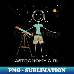 Funny Women Astronomy Design - Creative Sublimation PNG Download - Stunning Sublimation Graphics