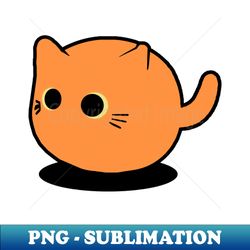 kitty ball orange - premium png sublimation file - revolutionize your designs