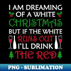 Red and White Christmas - Instant Sublimation Digital Download - Create with Confidence