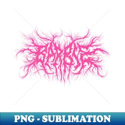Barbie Metal Logo - Elegant Sublimation PNG Download - Capture Imagination with Every Detail