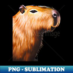 capybara art - instant png sublimation download - vibrant and eye-catching typography