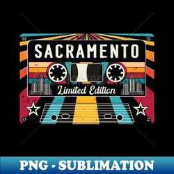 Sacramento City vintage - PNG Transparent Sublimation File - Add a Festive Touch to Every Day
