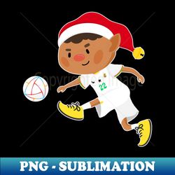 ghana football christmas elf football world cup soccer t-shirt - exclusive sublimation digital file - revolutionize your designs