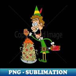 Elf - High-Resolution PNG Sublimation File - Perfect for Creative Projects