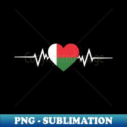 Madagascar heartbeat - Elegant Sublimation PNG Download - Unleash Your Inner Rebellion