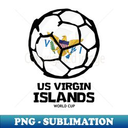 US Virgin Islands Football Country Flag - Digital Sublimation Download File - Revolutionize Your Designs