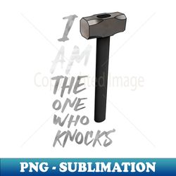 one who knocks - Vintage Sublimation PNG Download - Spice Up Your Sublimation Projects