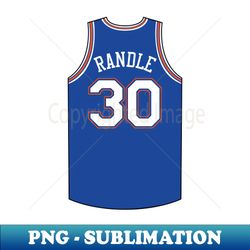 Julius Randle New York Jersey Qiangy - Digital Sublimation Download File - Create with Confidence