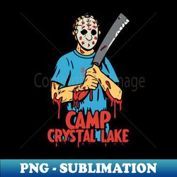Crystal Lake - Elegant Sublimation PNG Download - Fashionable and Fearless