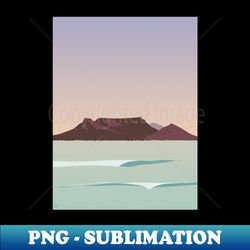 Table Mountain Cape Town South Africa - PNG Transparent Sublimation Design - Defying the Norms