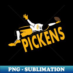 Pickens 14 Pittsburgh Steel City Football - Elegant Sublimation PNG Download - Perfect for Sublimation Mastery