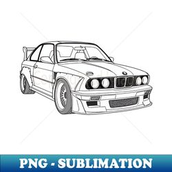 Bmw m3 cartoon style - PNG Transparent Digital Download File for Sublimation - Add a Festive Touch to Every Day