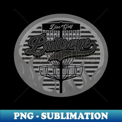 Disc Golf Bullseye BW - Exclusive PNG Sublimation Download - Create with Confidence