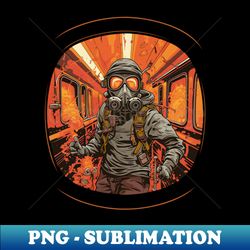 Apocalyptic graffiti - Vintage Sublimation PNG Download - Perfect for Sublimation Art