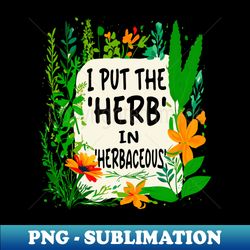 Herbalist - Aesthetic Sublimation Digital File - Instantly Transform Your Sublimation Projects