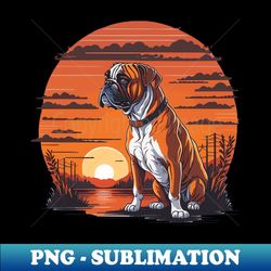 Boxer dog - Trendy Sublimation Digital Download - Perfect for Sublimation Art