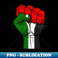Palestinian Power Fist - PNG Transparent Sublimation File - Perfect for Sublimation Art