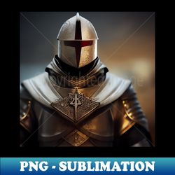Knights Templar in The Holy Land - Vintage Sublimation PNG Download - Stunning Sublimation Graphics