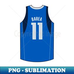 JJ Barea Dallas Jersey Qiangy - Instant PNG Sublimation Download - Perfect for Sublimation Mastery