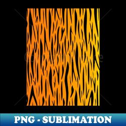 ORANGE Tiger Stripes - Instant Sublimation Digital Download - Add a Festive Touch to Every Day