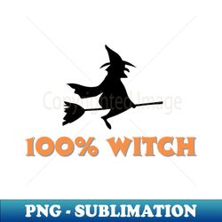 100 Witch Design - Unique Sublimation PNG Download - Perfect for Sublimation Art