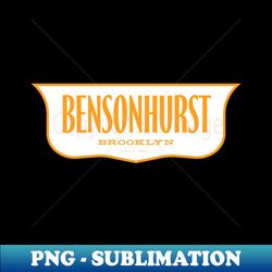 Vintage New York Shield - Bensonhurst Brooklyn - High-Resolution PNG Sublimation File - Perfect for Sublimation Mastery