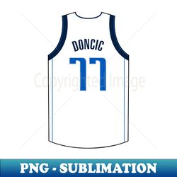 Luka Doncic Dallas Jersey Qiangy - Signature Sublimation PNG File - Unleash Your Creativity