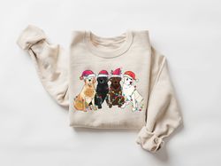 Christmas Dog Sweatshirt, Labrador Retriever Shirt, Dog Lover Gift, Dog Christmas Shirt, Dog Owner Christmas Gift, Holid