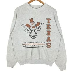 Vintage Texas Longhorn Sweater University of Texas Longhorns football Sweatshirt