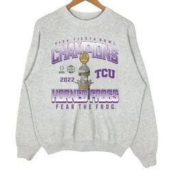2022 TCU Football Champions Fiesta Bowl Sweatshirt, TCU Frogs shirt tee