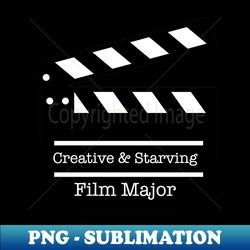 Film Major - PNG Transparent Sublimation Design - Perfect for Sublimation Art