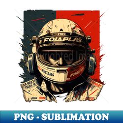 F1 drivers helmet - Digital Sublimation Download File - Enhance Your Apparel with Stunning Detail